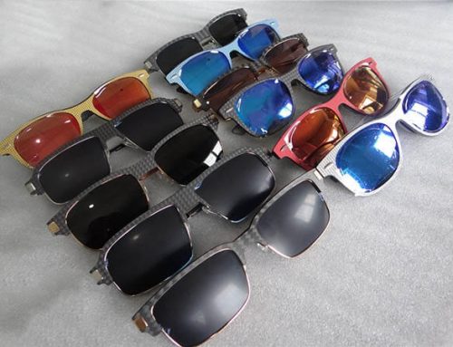 Square Shades Fashion Sunglasses Carbon Fiber Sunglasses for Women Men