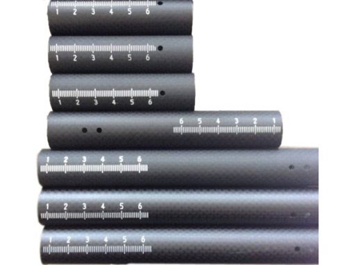 High Standard Carbon Fiber Tube With Scale CFS-1017