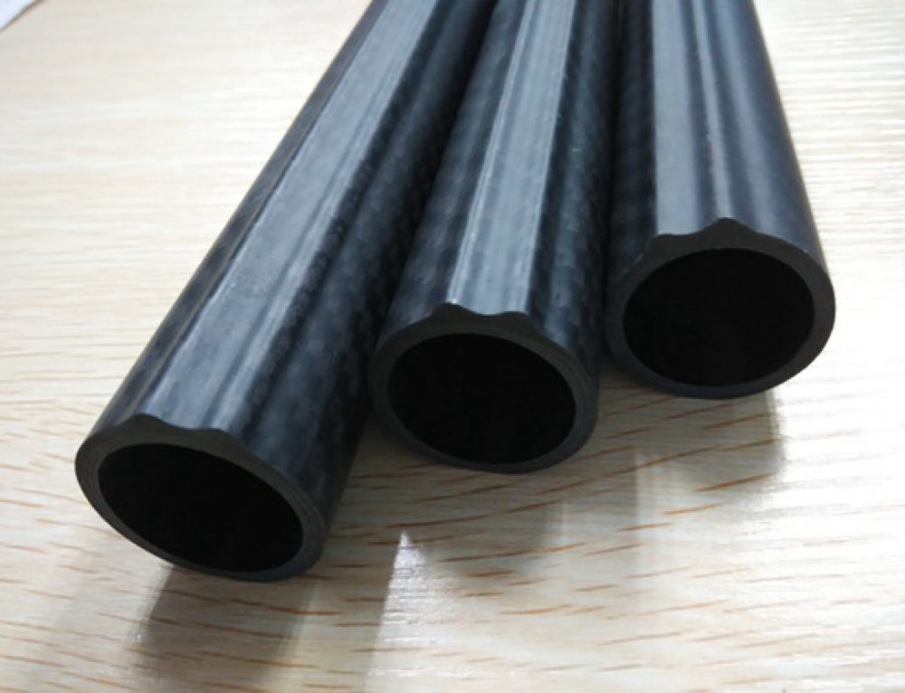 Carbon Fiber Round Spear Tube 31x26mm CFS5001 Carbon Fiber Star