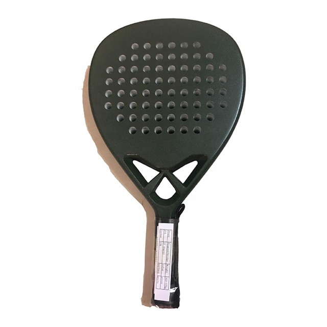Carbon & Glass Fibre Mix With Leather Carry Case Pro Paddle Rackets For Senior 