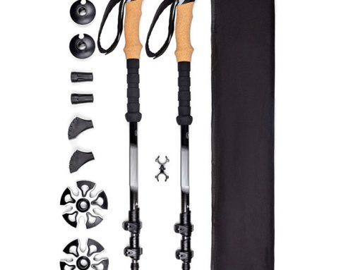 Ultralight Carbon Fiber Telescopic Nordic Trekking Stick