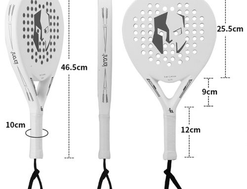 Round shaped custom carbon fiber padel Racket