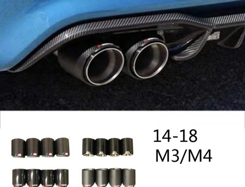 Carbon Fiber Exhaust Pipe For BMW M3 M4