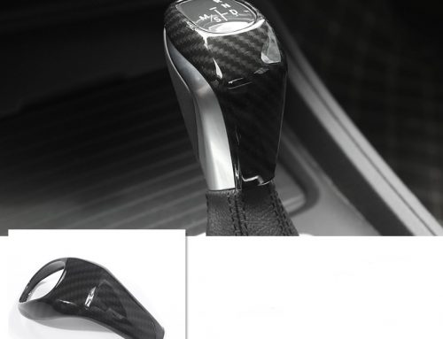 Carbon Fiber Gear Handle Cover For BMW 1 2 X1 X2