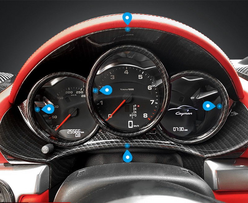 Carbon Fiber Interior Parts For 911 - Carbon Fiber Star