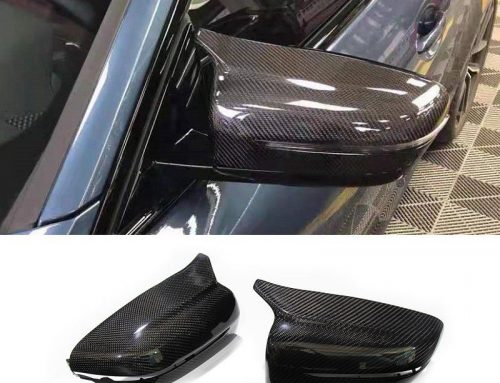 Carbon Fiber Mirror Cover For BMW 8