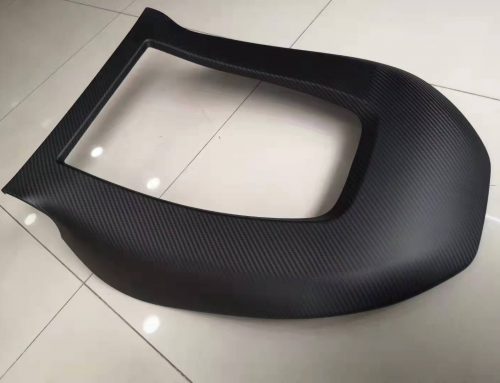 Model 3 Carbon Fiber Seat Back Cover