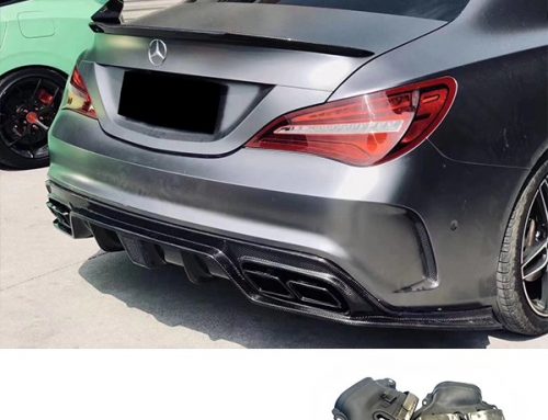 Carbon Fiber Exhaust Pipe For CLA45
