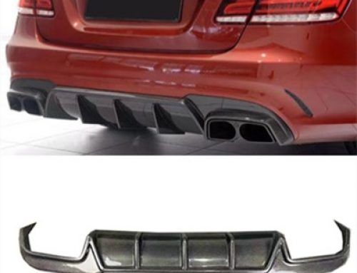 Carbon Fiber Rear Lip For E Class E63