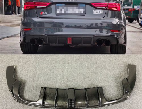 Carbon Fiber Rear Lip For S3 Refitting To RS3
