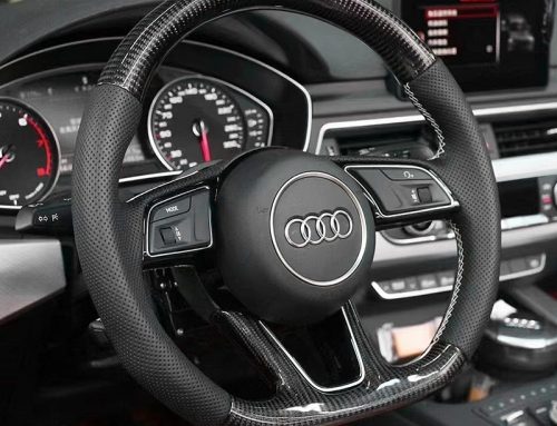 Carbon Fiber Steering Wheel For Audi A3 A4 A5 A6 A7