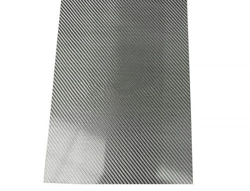 Silver Color Carbon Fiber Plate/Sheet