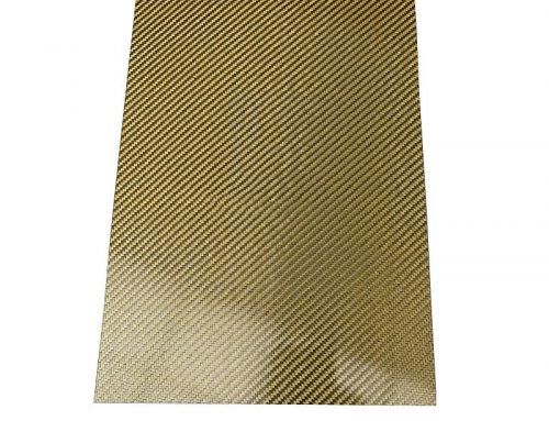 Yellow Color Carbon Fiber Plate/Sheet