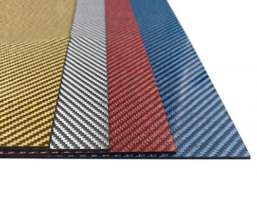 Colorful Carbon Fiber Plates