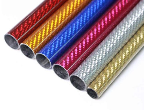 3K Colorful Pipes Colored Carbon Fibre Tubes