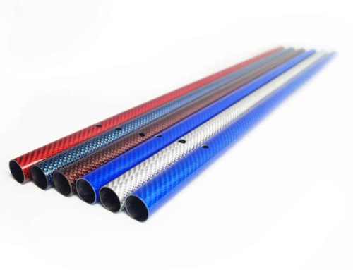 High Strength Colored Carbon Fiber Tube