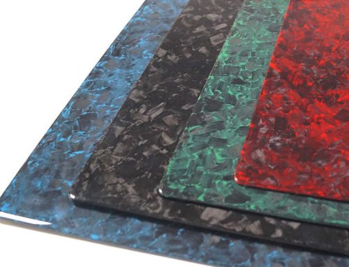 Light Weight Coloured Forged Carbon Fiber Sheets Plates