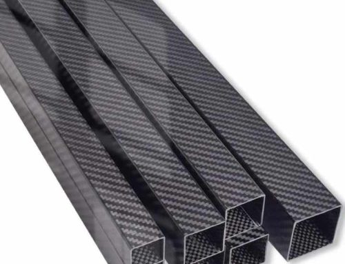 Pure Carbon Fiber Square Tube Plain Glossy