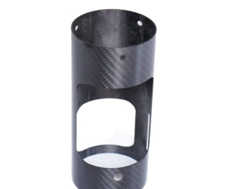 CNC Cutting Drilling Carbon Fiber Tubes Large Diameter Hollow