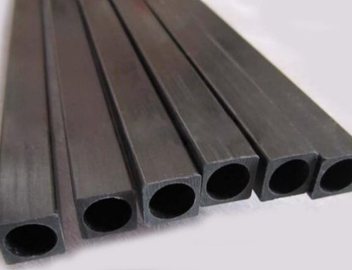 Square Pultruded Hollow Carbon Fiber Tube Inner Round