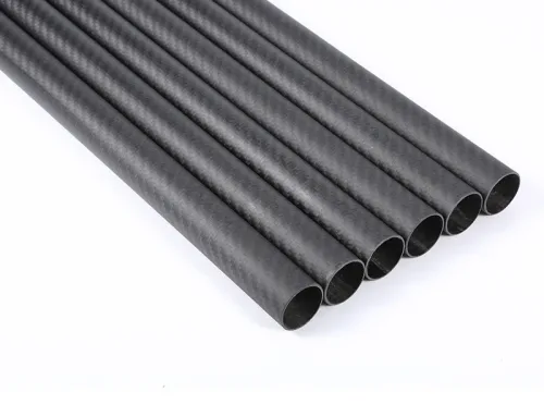 100% 3K Twill Matte Carbon Fiber Tube