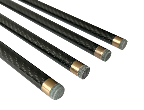 3K glossy surface Carbon Fiber Pool Cue Stick Shaft