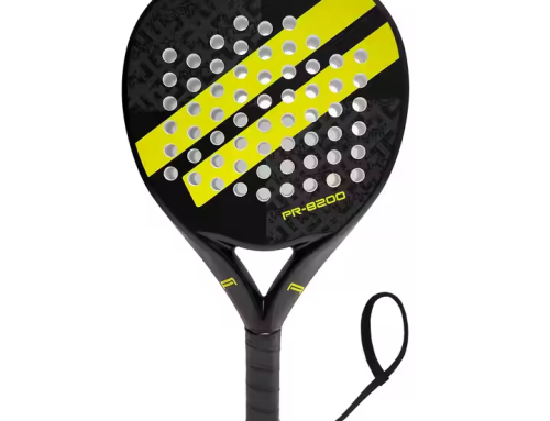 Adult Padel Racket – Full Carbon Fiber Frame with EVA Core Cushioning