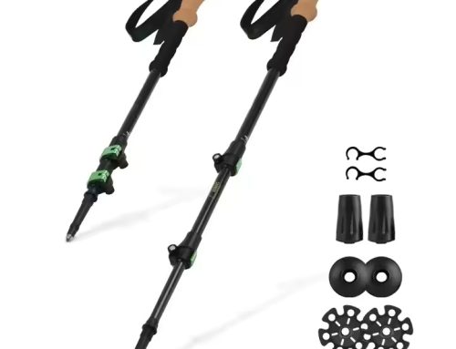 Custom 100% Carbon Fiber Telescopic Folding Trekking Pole