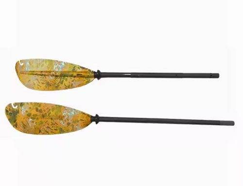 Custom 3K Carbon Fiber Shaft Kayak Paddle – 2 Piece Design for Easy Transport