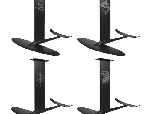 Custom Hydrofoil Kit for Wing & SUP – CNC Aluminum Mast, Carbon Fiber Wings, Laser-Etched Logo, OEM Ready