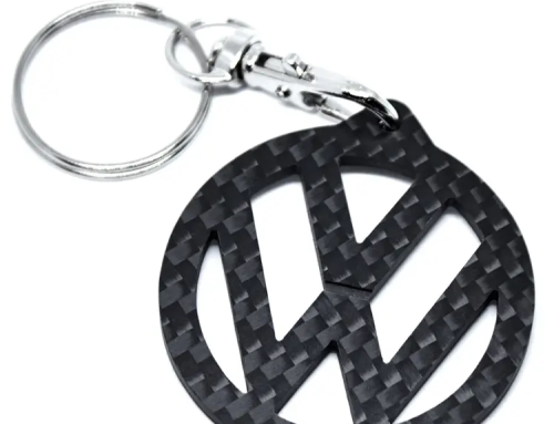 Designed for You Unique Carbon Fiber Car Logo Keychains with a Personal Touch