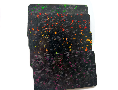 Forged Carbon Fiber Plate with Matte Shredded Pattern – 1.5mm/2mm, Custom Parts Available
