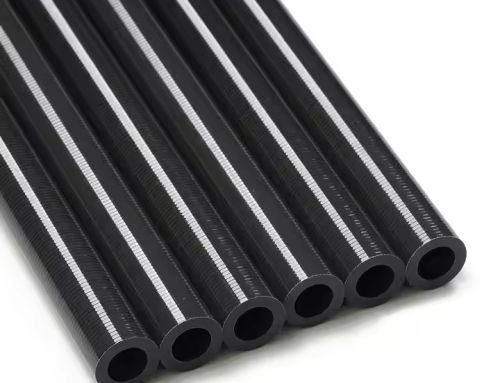 Glossy Surface Uni-Directional Carbon Fiber Tube – Roll Wrapped