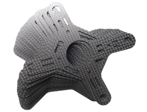High Precision Carbon Fiber CNC Machining Services – Twill Matte Finish