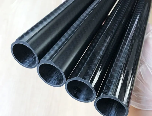 OEM Custom 3K Twill Carbon Fiber Round Shaped Fishing Barrel with Top Rail