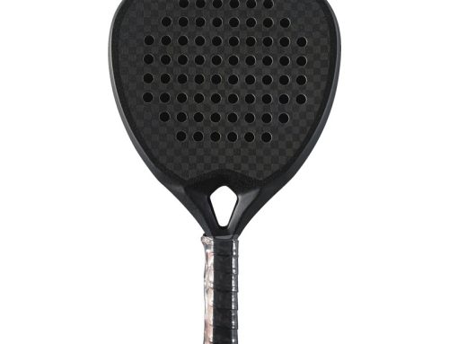 Round Shaped Carbon Fiber Padel Racket Low Balance