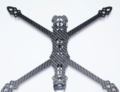 RaptorX 7 Inch FPV Racing Drone Frame 295mm Carbon Fiber Freestyle Quadcopter Kit with 5mm Arms and TPU Parts
