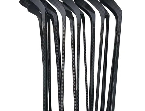 Retro Wood Texture Composite Hockey Stick Custom Color Options Available