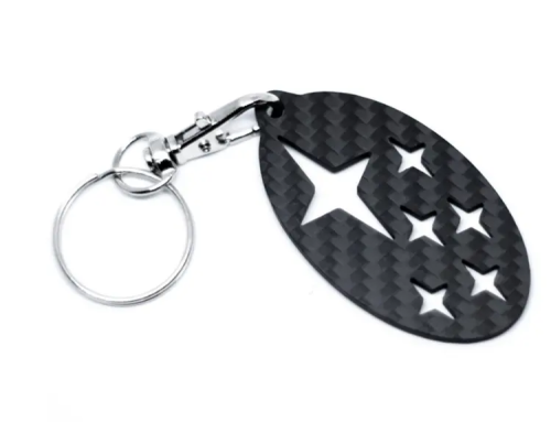 Tailor Made Carbon Fiber Keychains Perfect Gift for Him or Her