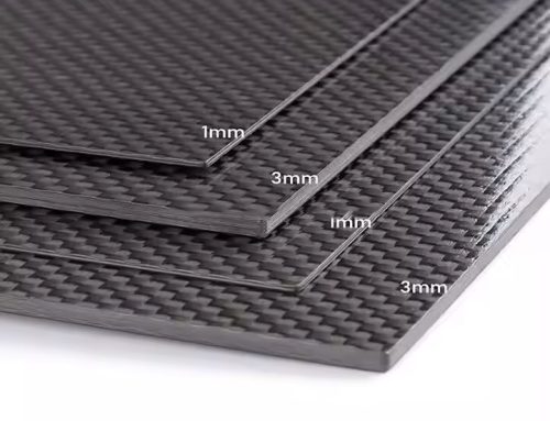 3K Carbon Fiber Sheet/Plate 0.35mm–10mm for CNC Cutting