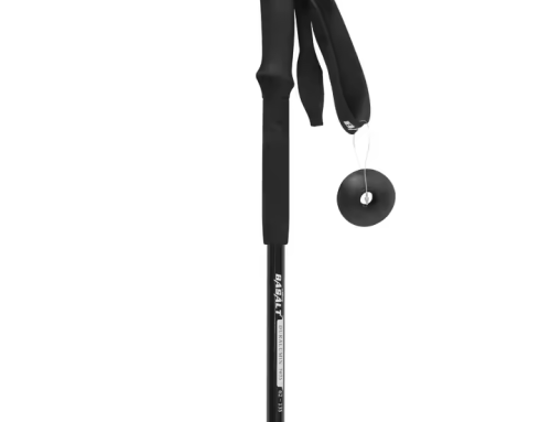 Adjustable Foldable Alpenstock Carbon Trekking Poles – EVA Foam Handle Hiking Sticks