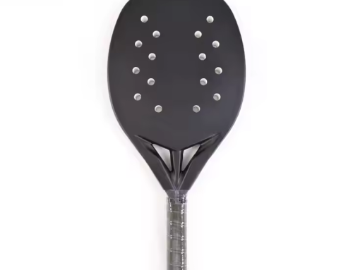 Carbon Beach Tennis Paddle with Custom Graphics and EVA Core