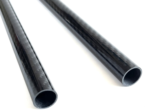 Carbon Fiber Round Tubes 16mmx14mm,3K Twill Glossy Surafce