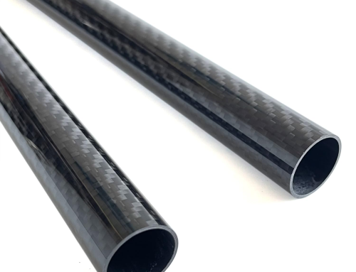 Carbon Fiber Round Tubes 22mmx20mm 3K Twill Glossy Surface