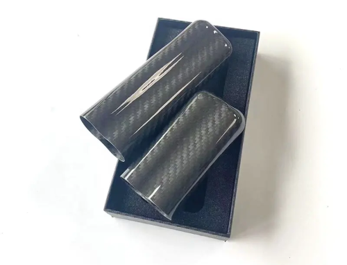 Compact Carbon Fiber Cigar Holder,2 Cigar Capacity