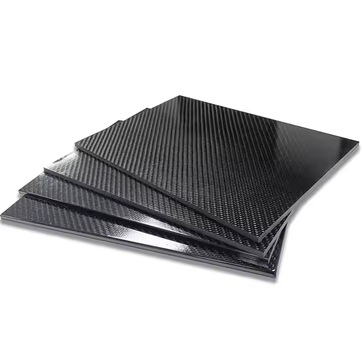 Custom CNC Machined Carbon Fiber Sheet Components for Gear Products