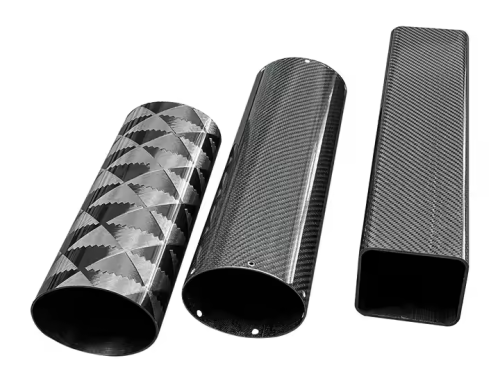 Durable 3K Twill Carbon Fiber Tubes – Round, Oval & Square Shapes, 10mm to 50mm