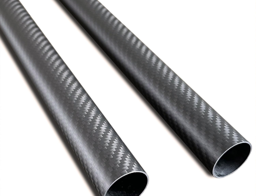 High Strength Carbon Fiber Tube 30mmx28mm 3K roll Wrapped Twill Matte Finish