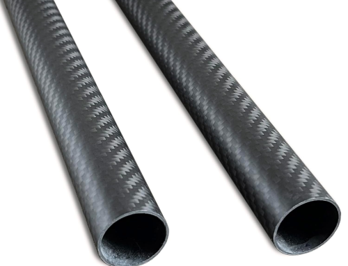 High quality Carbon Fiber Tube 25mmx23mm 3K roll Wrapped Twill Matte Finish