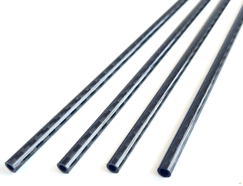 High quality Carbon Fiber Tube 6mmx4mm,8X6 10X8 12X10 3K roll Wrapped Twill Glossy Finish